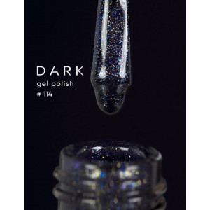 Dark gel polish 114, 6 ml